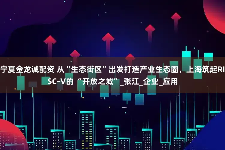 宁夏金龙诚配资 从“生态街区”出发打造产业生态圈，上海筑起RISC-V的 “开放之城”_张江_企业_应用