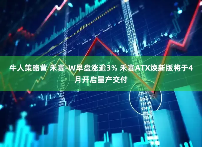 牛人策略营 禾赛-W早盘涨逾3% 禾赛ATX焕新版将于4月开启量产交付